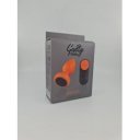 Orion Anal Plug, 7 Vibration Modes, 4 Speeds, Silicone, USB, Remote Control, Orange/Black, 9.4 cm 6427885001849 Anál