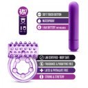Bullet Ring Vibrator Blush Purple 853858007444 Gyűrűk