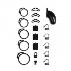 Lockdown Castity Cage Lockdown Medium 8719934002432 Fetish