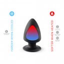 SILEXPAN Memoriaszilikon /alakítható M meretes anal plug 8433345230290 Anál