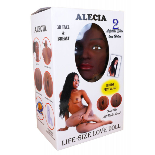 Lalka- ALECIA 3D - Vibrating  5903661803728 Gumibaba
