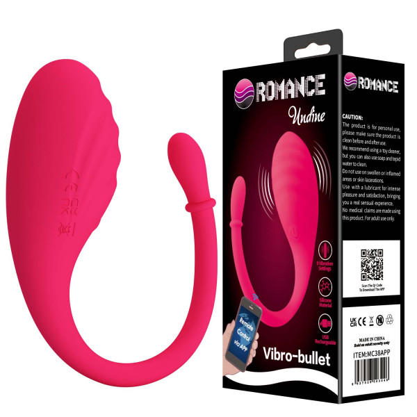 App Control Bullet Vibrator Undine 6937526503453 Multifunkciós