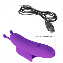 PRETTY LOVE - Snail Honey Finger, 10 vibration functions Memory function 6959532329544 Csiklóizgatók