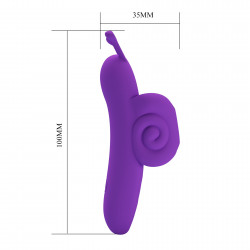 PRETTY LOVE - Snail Honey Finger, 10 vibration functions Memory function 6959532329544 Csiklóizgatók