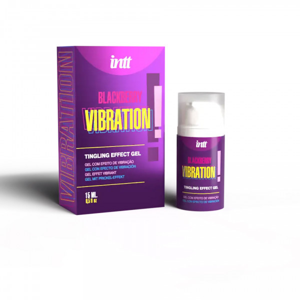 Blackberry Vibration Gel 15 ml   5600781416424 Vízalapú