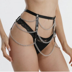 Sistem Harness Belt BLK S-L  5000128047302 Fetish Fetish
