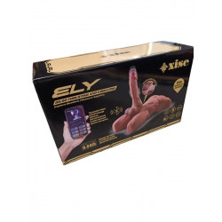 Ely Masturbator with Penis and Anus, Mobile App Control, 7 Thrusting and Vibrating Modes, USB Magnetic, Superskin, Natural, 4.1 kg 6975052678061 Multifunkciós