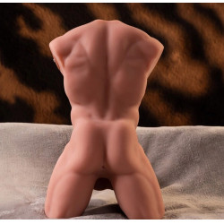Ely Masturbator with Penis and Anus, Mobile App Control, 7 Thrusting and Vibrating Modes, USB Magnetic, Superskin, Natural, 4.1 kg 6975052678061 Multifunkciós