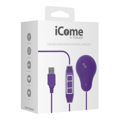 ICOME BY TOYJOY USB BALLON EGG AND CONTROL CAPSULE Csak személyesen megvásárolható termékek