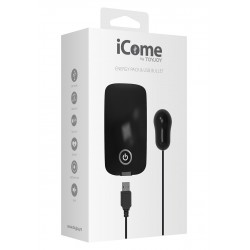 ICOME BY TOYJOY  ENERGY PACK & USB BULLET BLACK Vibrációs tojások Segédeszközök