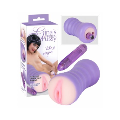 GINAS VIBRATING PUSSY Művaginák