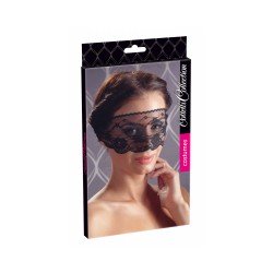 Cottelli - Virágos, csipke szemmaszk (fekete) Kiegészítők Kiegészítők