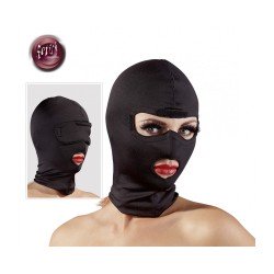 Fetish - 2in1 fejmaszk (fekete) Fetish Fetish
